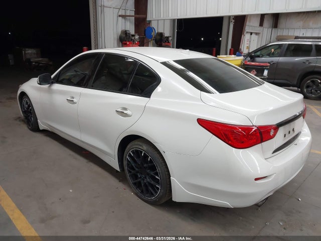 2017 Infiniti Q50 3.0t Premium მანქანა იყიდება აუქციონზე, vin: JN1EV7AP0HM731580, აუქციონის ნომერი: 44742646
