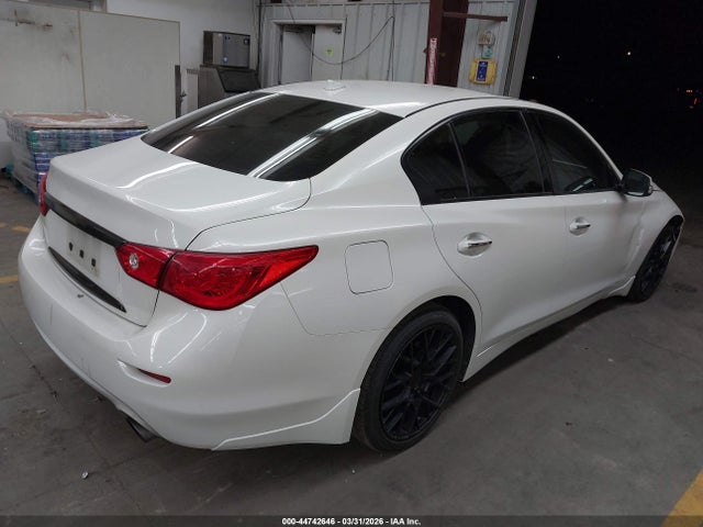 2017 Infiniti Q50 3.0t Premium მანქანა იყიდება აუქციონზე, vin: JN1EV7AP0HM731580, აუქციონის ნომერი: 44742646