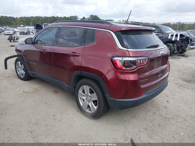 Aukcja sprzedaży 2022 Jeep Compass Latitude Fwd, vin: 3C4NJCBB9NT189261, numer aukcji: 44742712