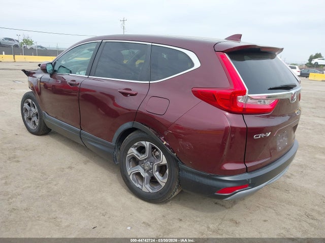 44742724 :رقم المزاد ، 7FARW1H58JE034982 vin ، 2018 Honda Cr-v Ex مزاد بيع