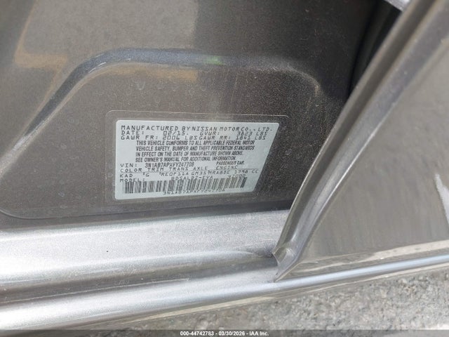 3N1AB7APXFY247708 Nissan SENTRA SV