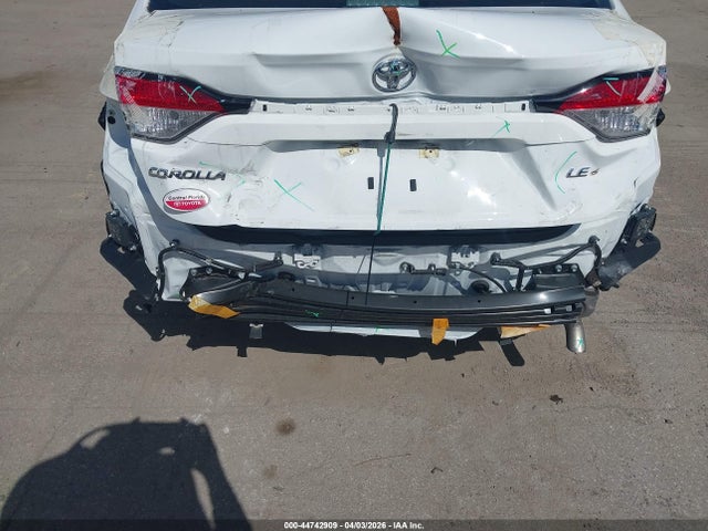 44742909 :رقم المزاد ، 5YFB4MDE3SP278846 vin ، 2025 Toyota Corolla Le مزاد بيع