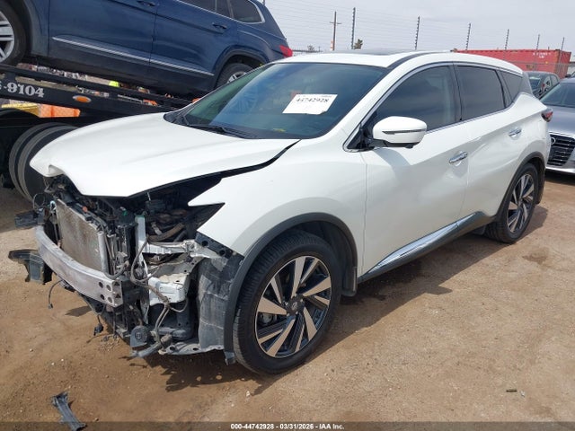 2022 Nissan Murano Sl Fwd მანქანა იყიდება აუქციონზე, vin: 5N1AZ2CJ9NC115580, აუქციონის ნომერი: 44742928