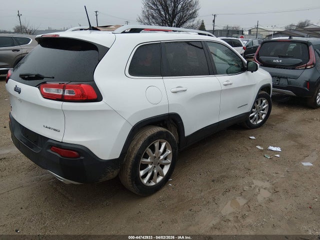 2017 Jeep Cherokee Limited 4x4 მანქანა იყიდება აუქციონზე, vin: 1C4PJMDS4HW509709, აუქციონის ნომერი: 44742933