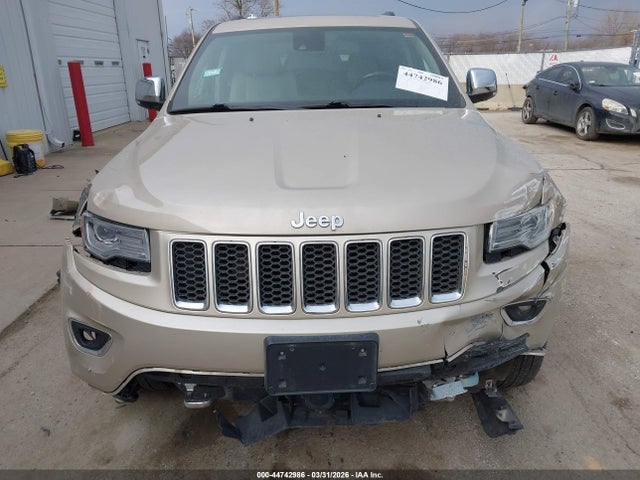 Продажа на аукционе авто 2014 Jeep Grand Cherokee Overland, vin: 1C4RJFCT3EC445397, номер лота: 44742986