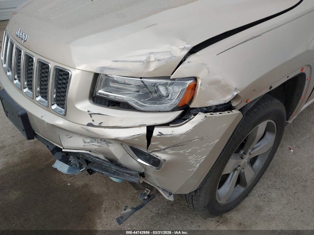 Продажа на аукционе авто 2014 Jeep Grand Cherokee Overland, vin: 1C4RJFCT3EC445397, номер лота: 44742986