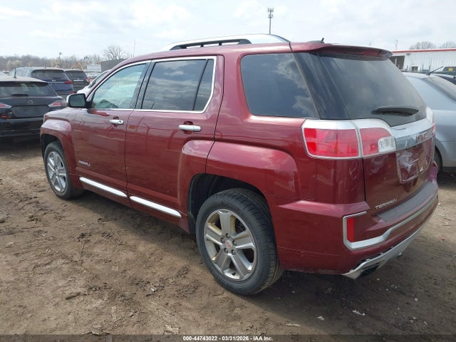 Продажа на аукционе авто 2016 Gmc Terrain Denali, vin: 2GKALREK7G6140529, номер лота: 44743022