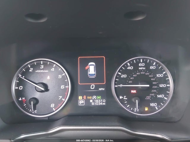 44743062 :رقم المزاد ، 4S4BTANC4N3160666 vin ، 2022 Subaru Outback Limited مزاد بيع