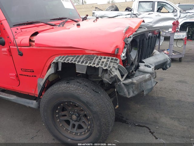 44743075 :رقم المزاد ، 1C4AJWAG5DL666470 vin ، 2013 Jeep Wrangler Sport مزاد بيع