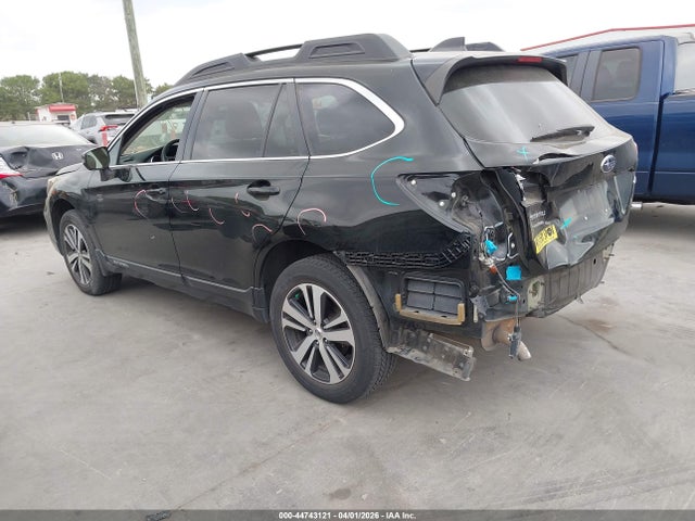2018 Subaru Outback 2.5i Limited მანქანა იყიდება აუქციონზე, vin: 4S4BSANC0J3285614, აუქციონის ნომერი: 44743121