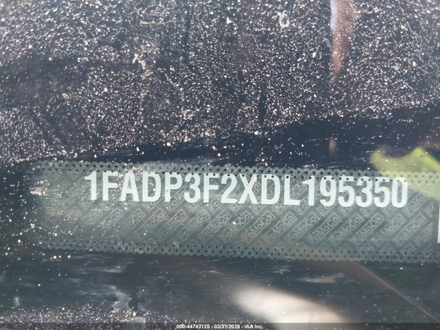 Auction sale of the 2013 Ford Focus Se, vin: 1FADP3F2XDL195350, lot number: 44743125