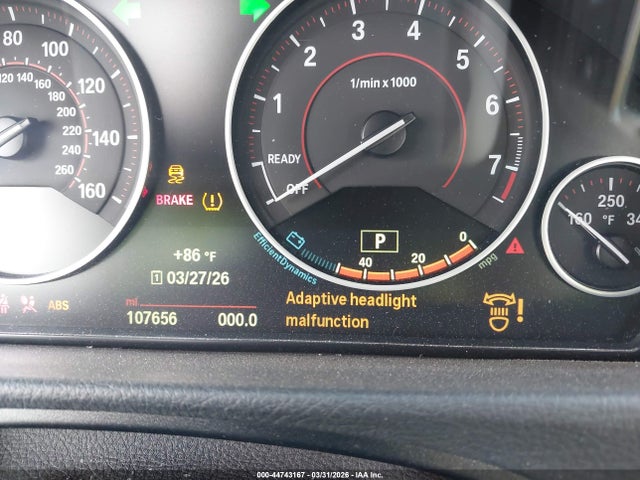 Продаж на аукціоні авто 2015 Bmw 335i, vin: WBA3A9G59FNS66108, номер лоту: 44743167