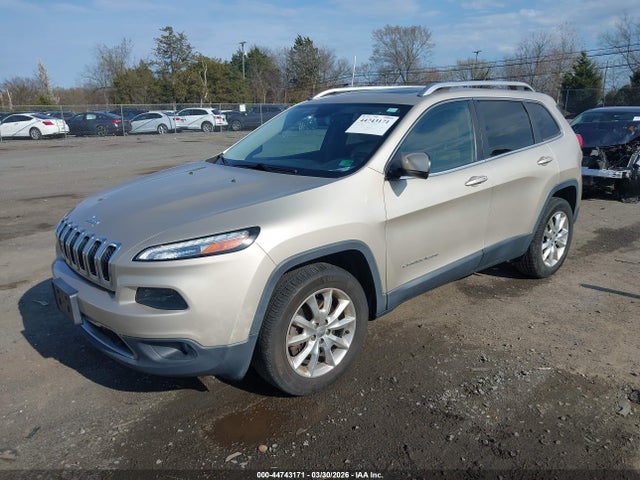 44743171 :رقم المزاد ، 1C4PJMDS3FW685745 vin ، 2015 Jeep Cherokee Limited مزاد بيع