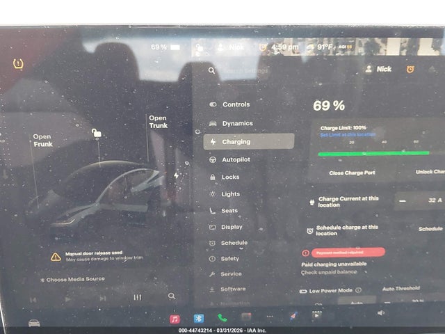 Aukcja sprzedaży 2024 Tesla Model 3 Long Range Dual Motor All-wheel Drive/rear-wheel Drive, vin: 5YJ3E1EA3RF765840, numer aukcji: 44743214
