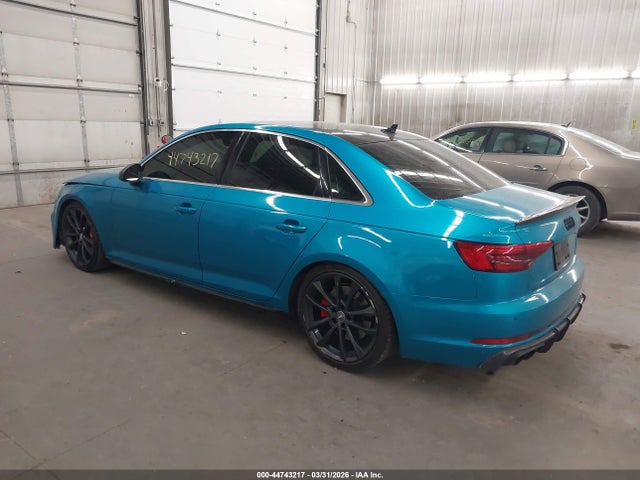 Продажа на аукционе авто 2018 Audi S4 3.0t Premium Plus, vin: WAUB4AF42JA001592, номер лота: 44743217