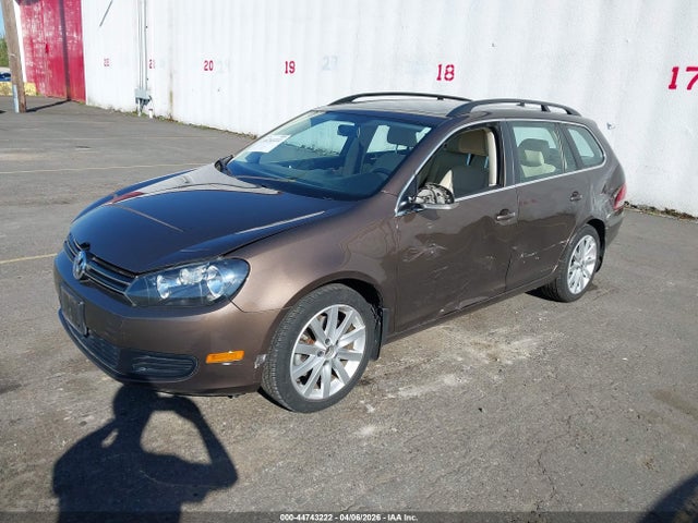 2012 Volkswagen Jetta Sportwagen 2.0l Tdi მანქანა იყიდება აუქციონზე, vin: 3VWPL7AJ1CM707239, აუქციონის ნომერი: 44743222