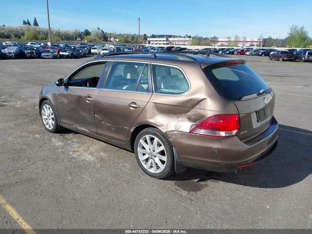 2012 Volkswagen Jetta Sportwagen 2.0l Tdi მანქანა იყიდება აუქციონზე, vin: 3VWPL7AJ1CM707239, აუქციონის ნომერი: 44743222