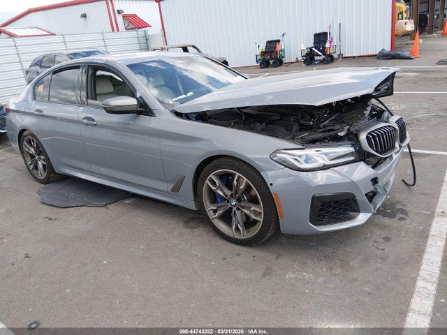 Auction sale of the 2021 Bmw M550i Xdrive, vin: WBA13BK00MCF52008, lot number: 44743252