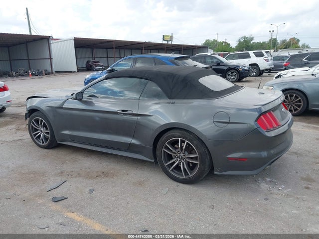 Продаж на аукціоні авто 2017 Ford Mustang Ecoboost Premium, vin: 1FATP8UH1H5295265, номер лоту: 44743300