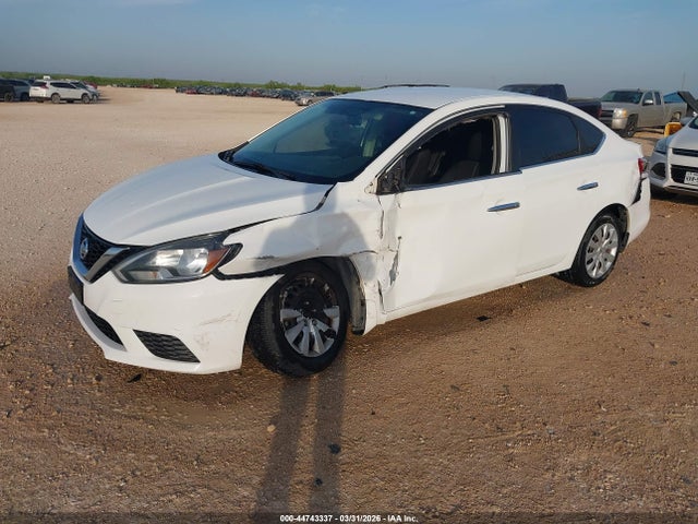 2016 Nissan Sentra S მანქანა იყიდება აუქციონზე, vin: 3N1AB7AP3GY279675, აუქციონის ნომერი: 44743337