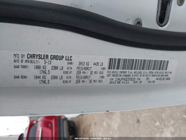 1C4NJPFA2ED576233 Jeep Patriot Latitude