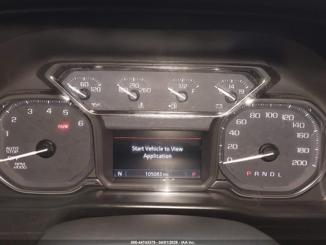 44743379 :رقم المزاد ، 1GTR9CED8LZ127444 vin ، 2020 Gmc Sierra 1500 Elevation مزاد بيع