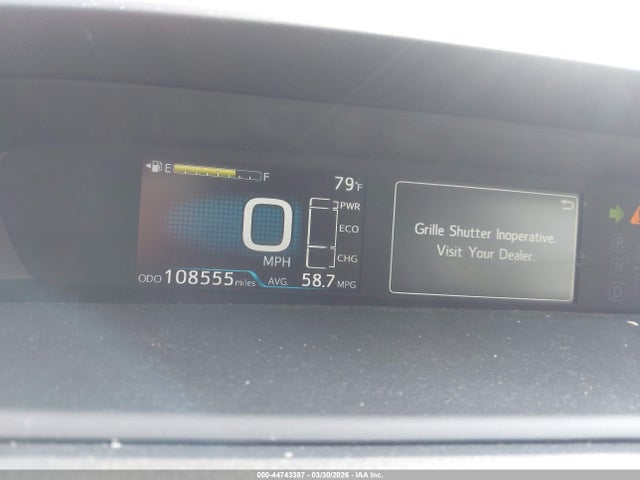JTDKARFUXK3086195 Toyota Prius Le