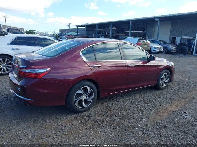 2016 Honda Accord Lx მანქანა იყიდება აუქციონზე, vin: 1HGCR2F3XGA020598, აუქციონის ნომერი: 44743409