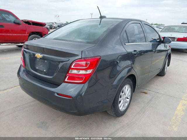 44743476 :رقم المزاد ، 1G1JD5SH0H4123383 vin ، 2017 Chevrolet Sonic Lt Auto مزاد بيع