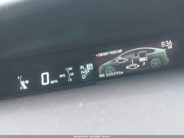 Продаж на аукціоні авто 2013 Toyota Prius Three, vin: JTDKN3DUXD0346880, номер лоту: 44743479