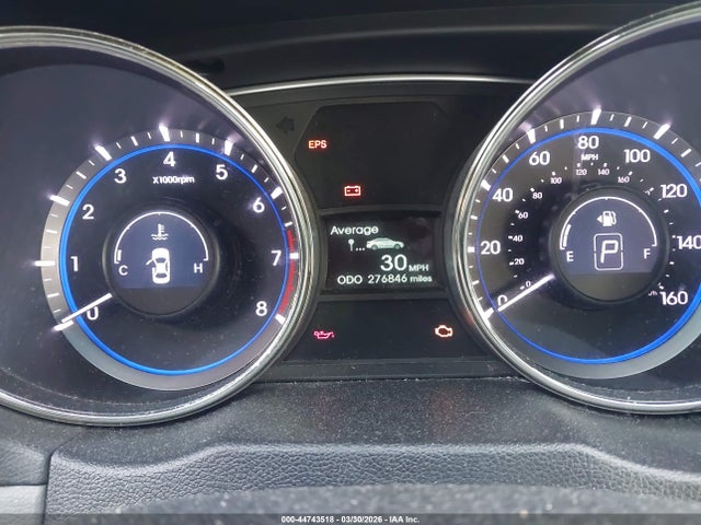 44743518 :رقم المزاد ، 5NPEB4ACXBH144693 vin ، 2011 Hyundai Sonata Gls مزاد بيع