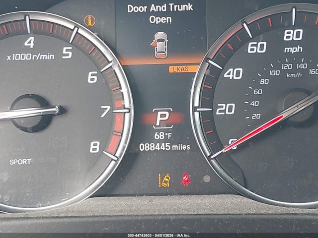 19UUB2F67KA005942 Acura Tlx Tech A-spec Pkgs