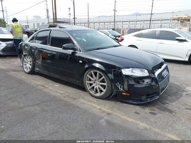 2008 AUDI A4 WAUDF78E08A086504