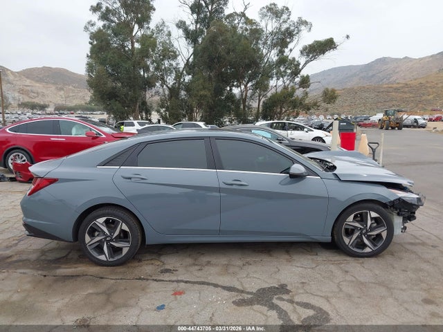 2023 Hyundai Elantra Hybrid Limited მანქანა იყიდება აუქციონზე, vin: KMHLN4AJ6PU048498, აუქციონის ნომერი: 44743705