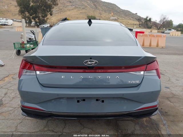 2023 Hyundai Elantra Hybrid Limited მანქანა იყიდება აუქციონზე, vin: KMHLN4AJ6PU048498, აუქციონის ნომერი: 44743705