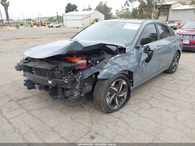 2023 Hyundai Elantra Hybrid Limited მანქანა იყიდება აუქციონზე, vin: KMHLN4AJ6PU048498, აუქციონის ნომერი: 44743705
