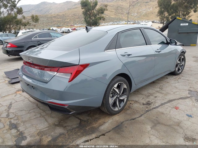 2023 Hyundai Elantra Hybrid Limited მანქანა იყიდება აუქციონზე, vin: KMHLN4AJ6PU048498, აუქციონის ნომერი: 44743705