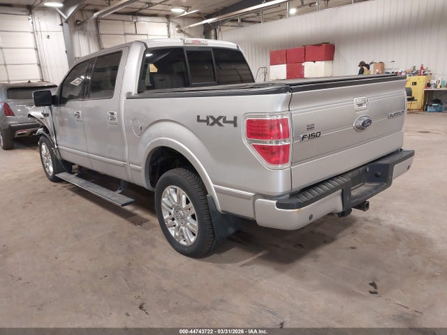2013 Ford F-150 Platinum მანქანა იყიდება აუქციონზე, vin: 1FTFW1ET1DFE05952, აუქციონის ნომერი: 44743722