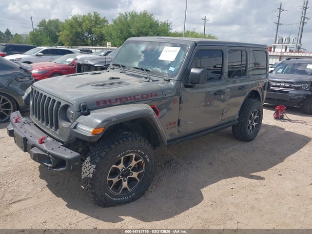 Aukcja sprzedaży 2020 Jeep Wrangler Unlimited Rubicon 4x4, vin: 1C4HJXFG2LW196781, numer aukcji: 44743755