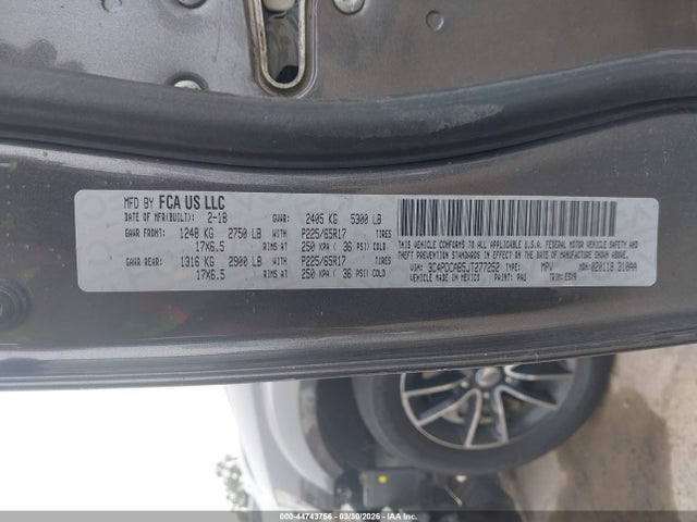 Продаж на аукціоні авто 2018 Dodge Journey Se, vin: 3C4PDCAB5JT277252, номер лоту: 44743756