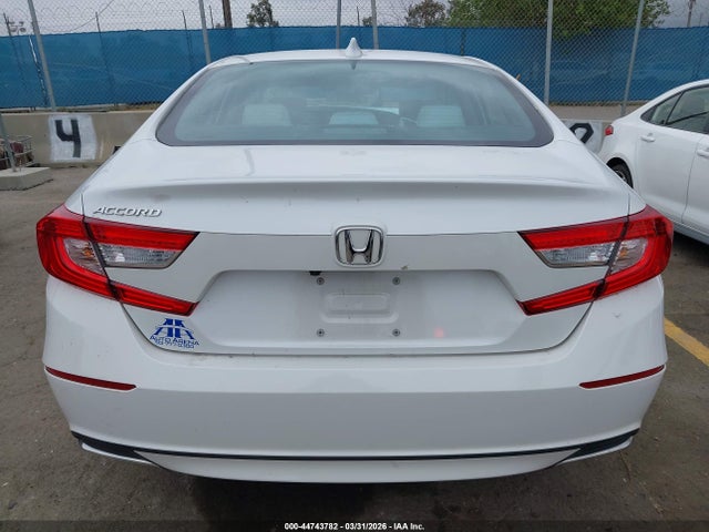 44743782 :رقم المزاد ، 1HGCV1F1XMA056498 vin ، 2021 Honda Accord Lx مزاد بيع