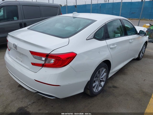 44743782 :رقم المزاد ، 1HGCV1F1XMA056498 vin ، 2021 Honda Accord Lx مزاد بيع
