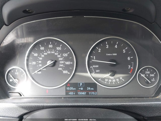 Aukcja sprzedaży 2013 Bmw 328i, vin: WBA3C1G56DNR46332, numer aukcji: 44743800
