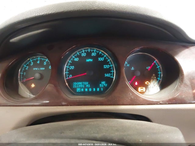 2006 Buick Lucerne Cxl მანქანა იყიდება აუქციონზე, vin: 1G4HD57206U128747, აუქციონის ნომერი: 44743816
