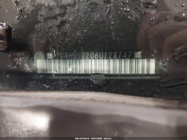 2006 Buick Lucerne Cxl მანქანა იყიდება აუქციონზე, vin: 1G4HD57206U128747, აუქციონის ნომერი: 44743816