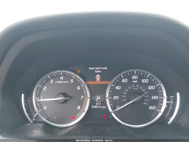44743832 :رقم المزاد ، 19UUB2F30LA005370 vin ، 2020 Acura Tlx Standard مزاد بيع