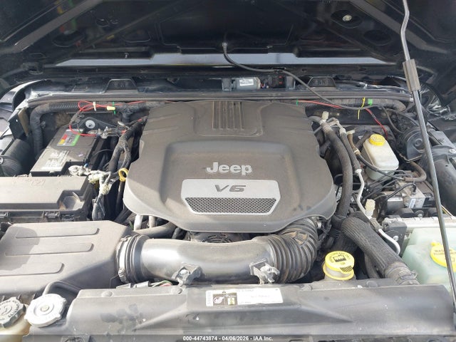 Продажа на аукционе авто 2016 Jeep Wrangler Unlimited Sahara, vin: 1C4BJWEG0GL347271, номер лота: 44743874