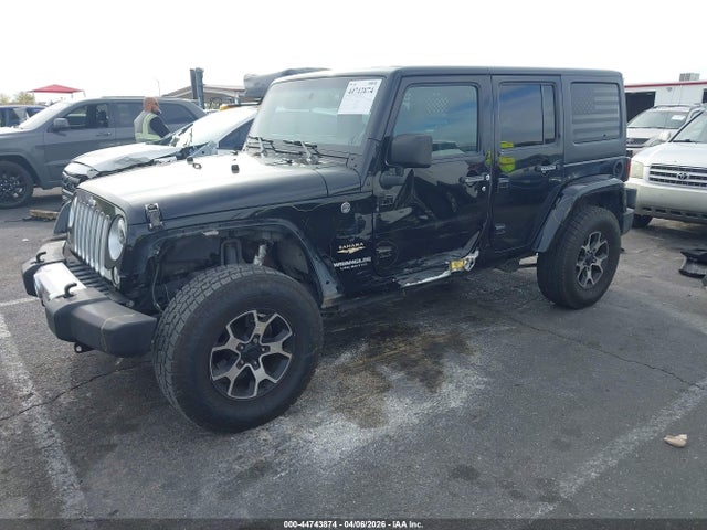 Продажа на аукционе авто 2016 Jeep Wrangler Unlimited Sahara, vin: 1C4BJWEG0GL347271, номер лота: 44743874