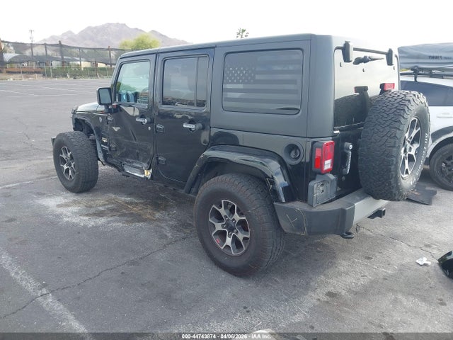 Продажа на аукционе авто 2016 Jeep Wrangler Unlimited Sahara, vin: 1C4BJWEG0GL347271, номер лота: 44743874