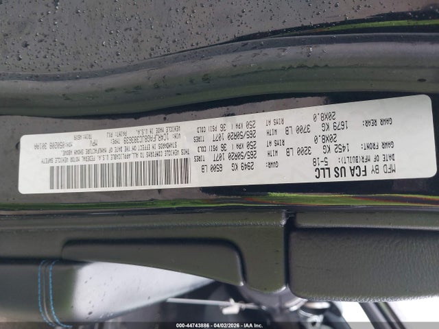 Продажа на аукционе авто 2018 Jeep Grand Cherokee Upland 4x4, vin: 1C4RJFAG8JC383639, номер лота: 44743886
